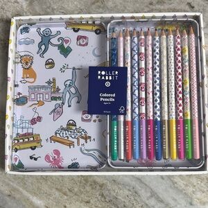 Roller Rabbit Kids Colored Pencil Gift Set - Multicolor